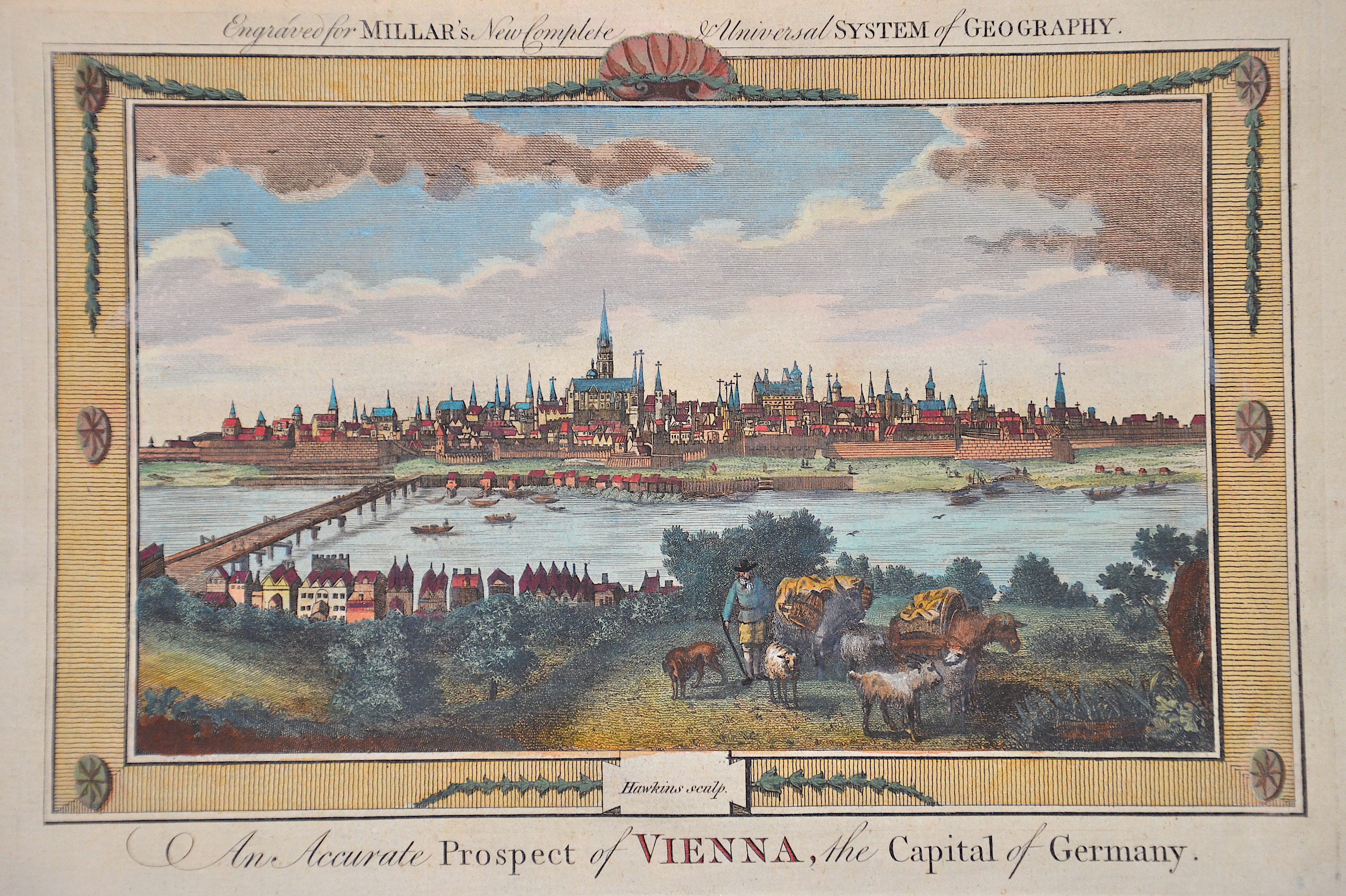 Hawkins  An Accurate Prospect of Vienna, the Capital of Germany.