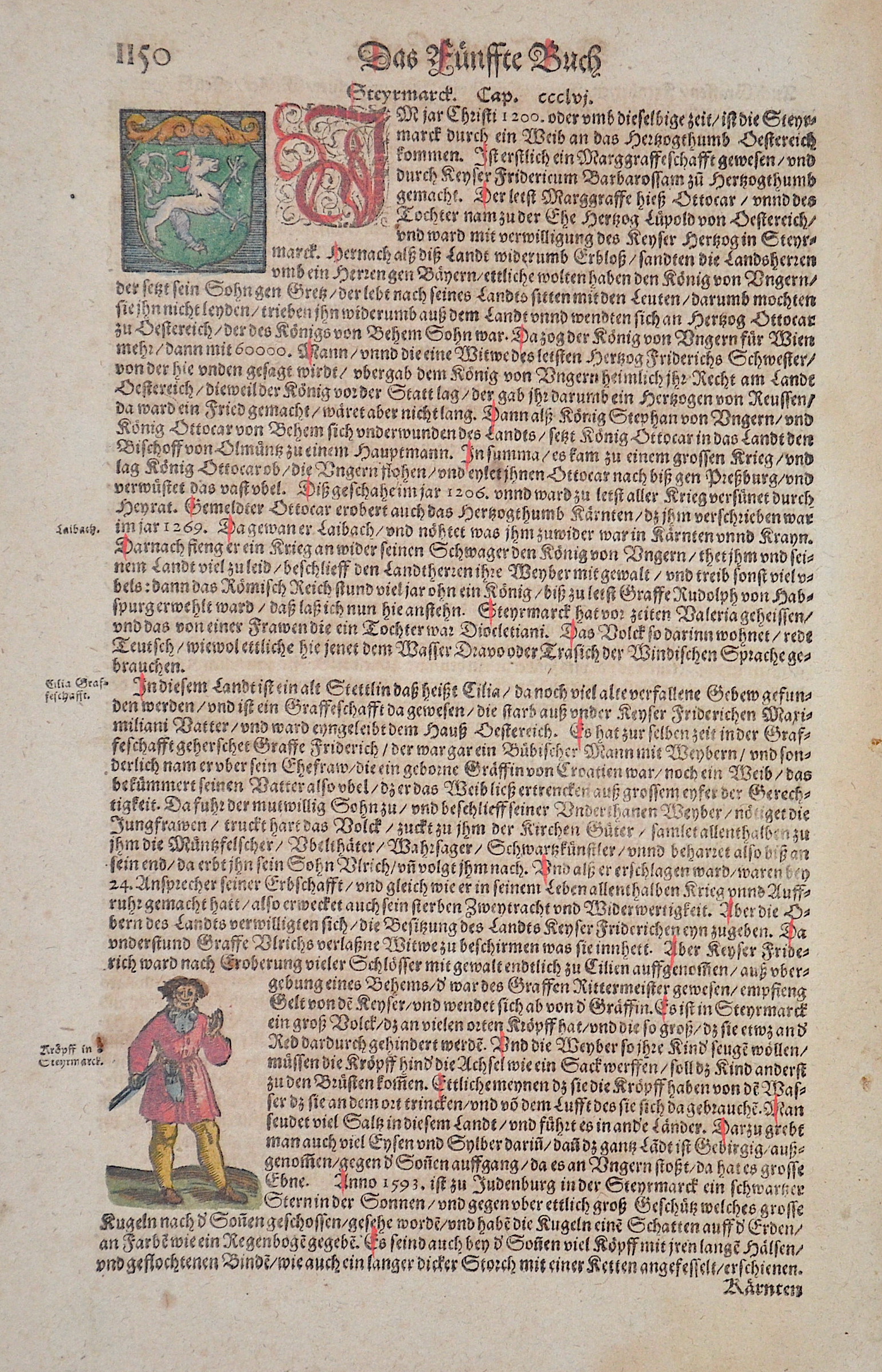 Münster  1150 Das Fünffte Buch / Steyrmarck.