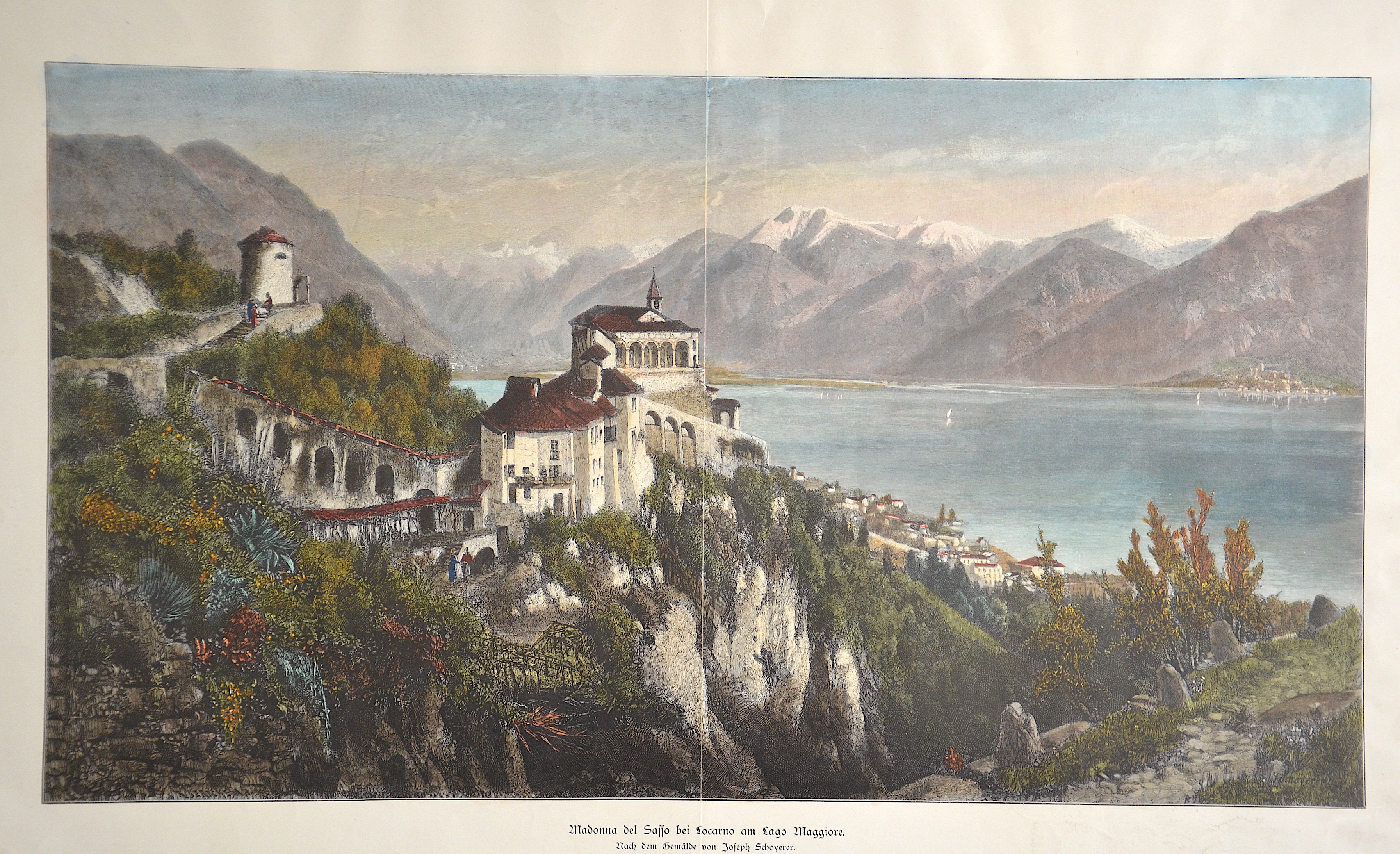 Schoyerer Joseph Madonna del Sasso bei Locarno am Lago Maggiore