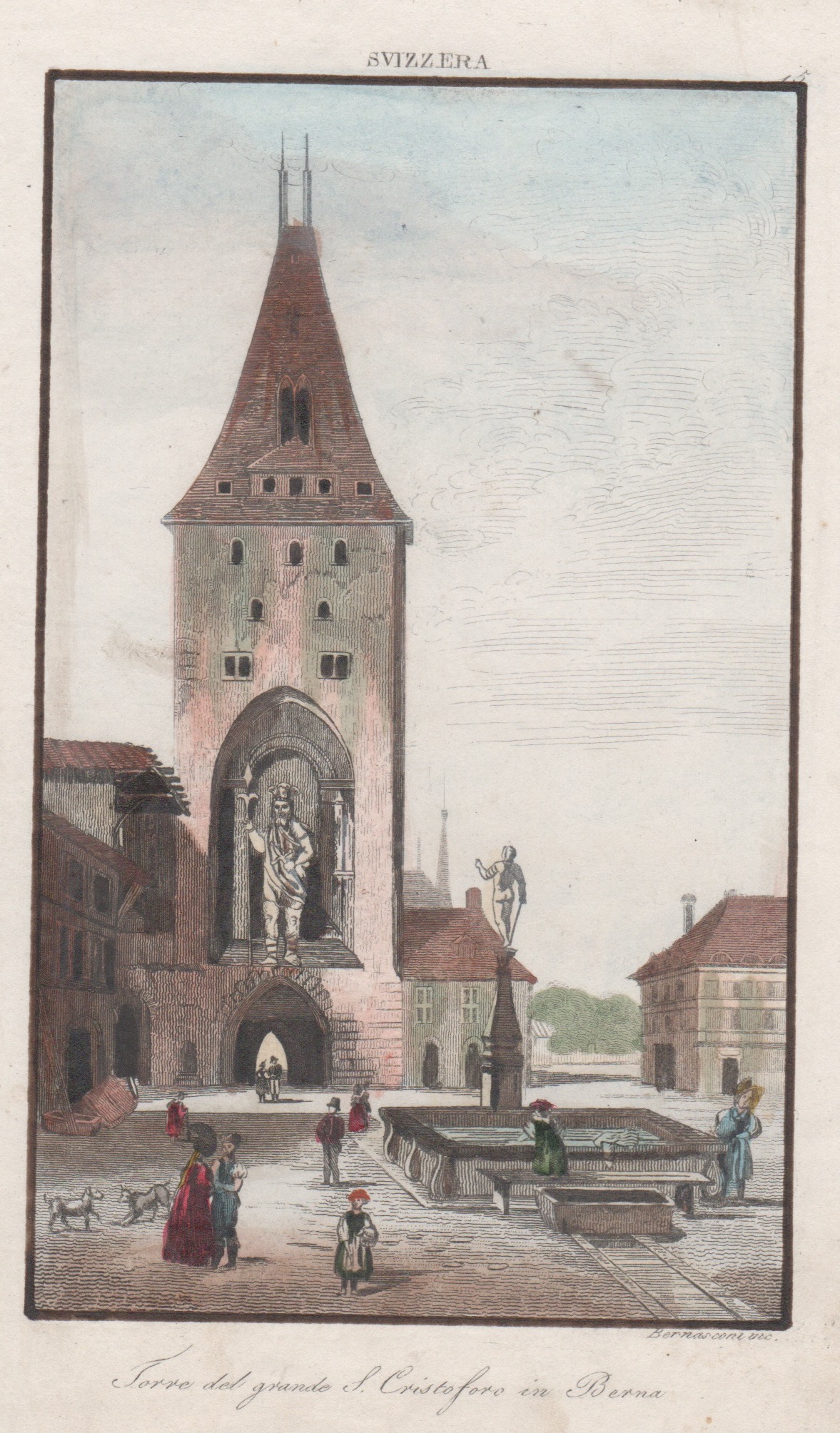Bernasconi  Torre del grande S. Cristoforo in Berna