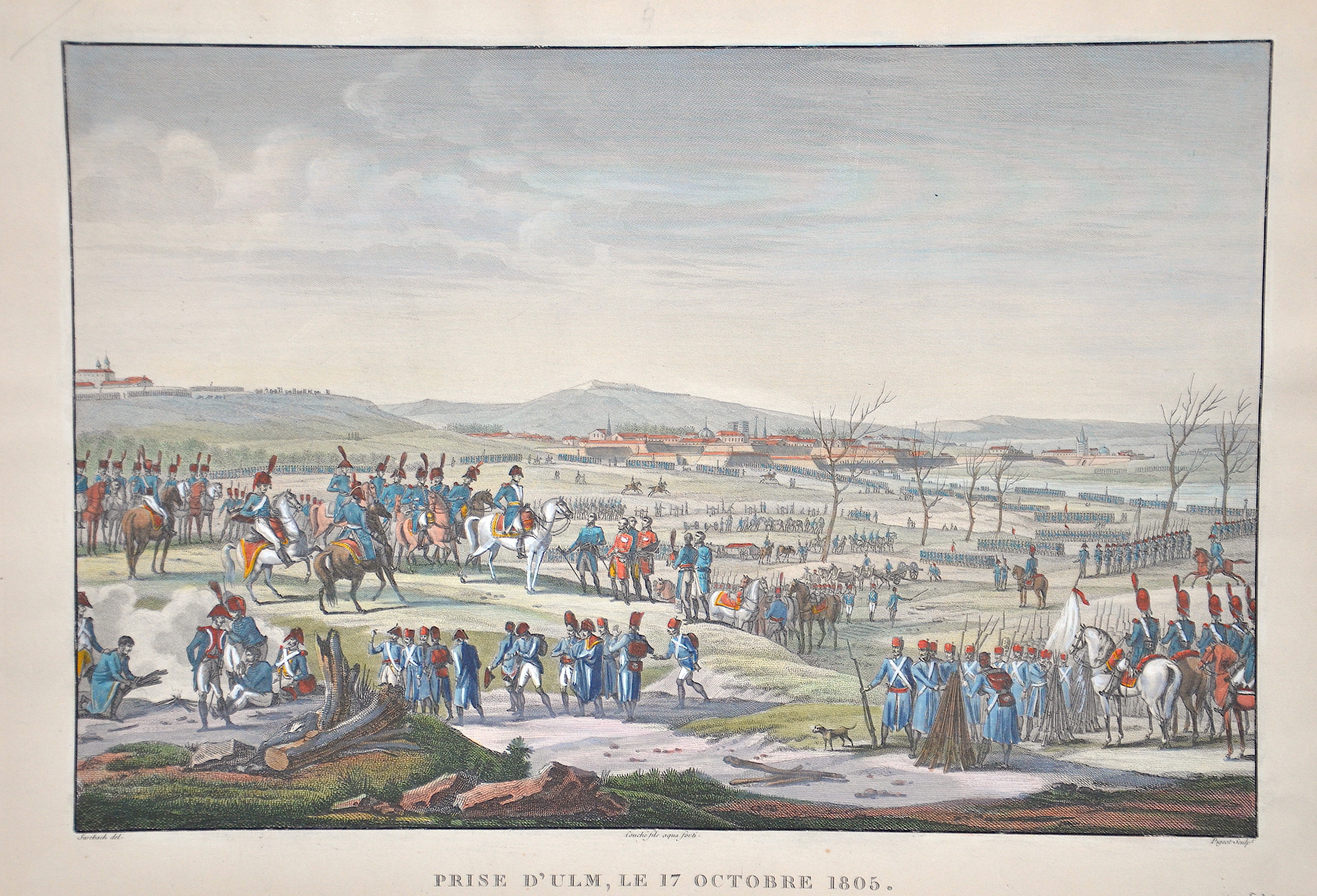 Swebach  Prise d´Ulm le 17 Octobre 1805.