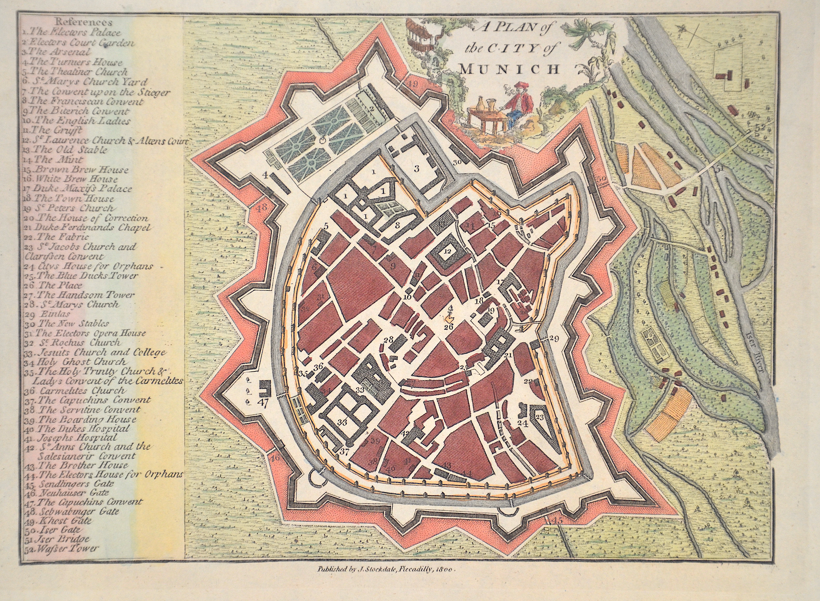 Stockdale  A plan of the city of Munich