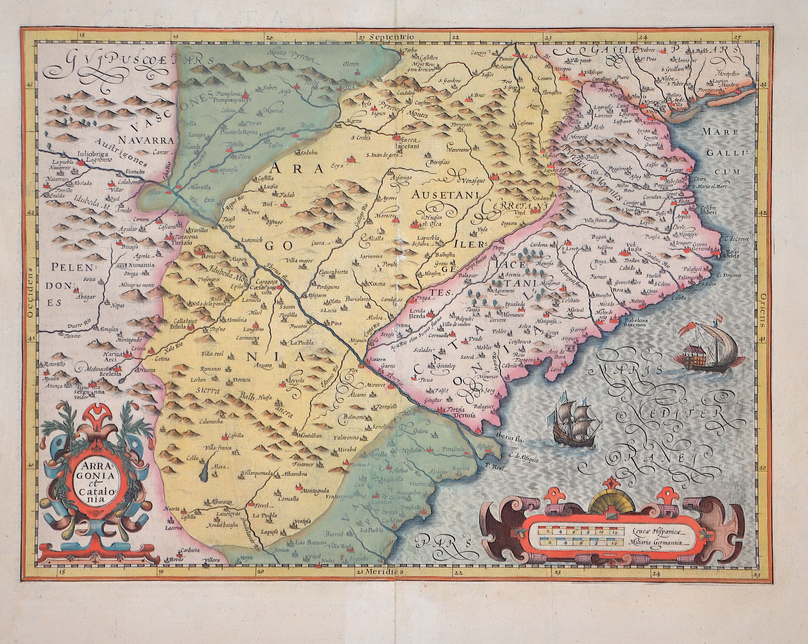 Mercator  Arragonia et Catalonia