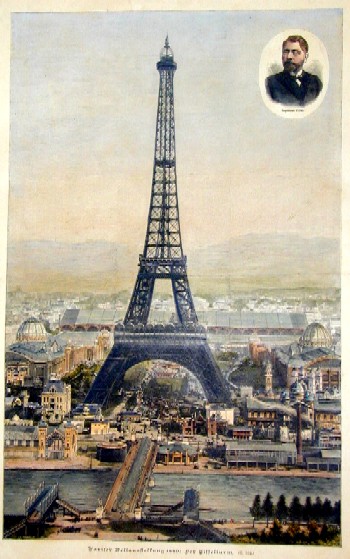 Meyer  Pariser Weltausstellung 1889: der Eiffelturm.