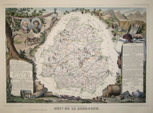 Lemercier / Levasseur  Departement de la Dordogne