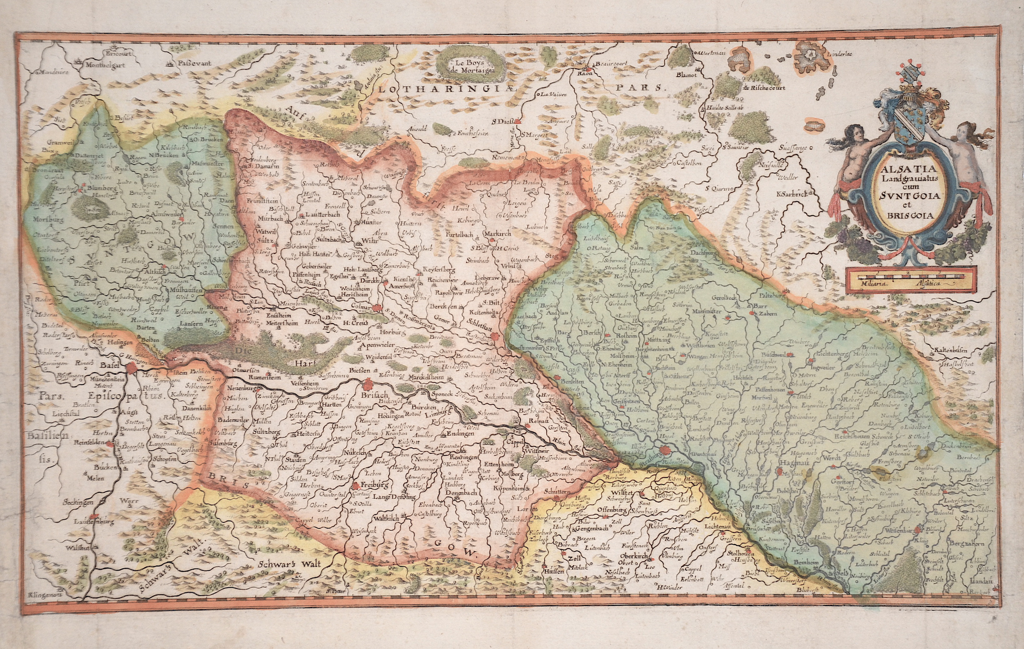 Merian Alsatia Landgraviatus cum Suntgoia et Brisgoia