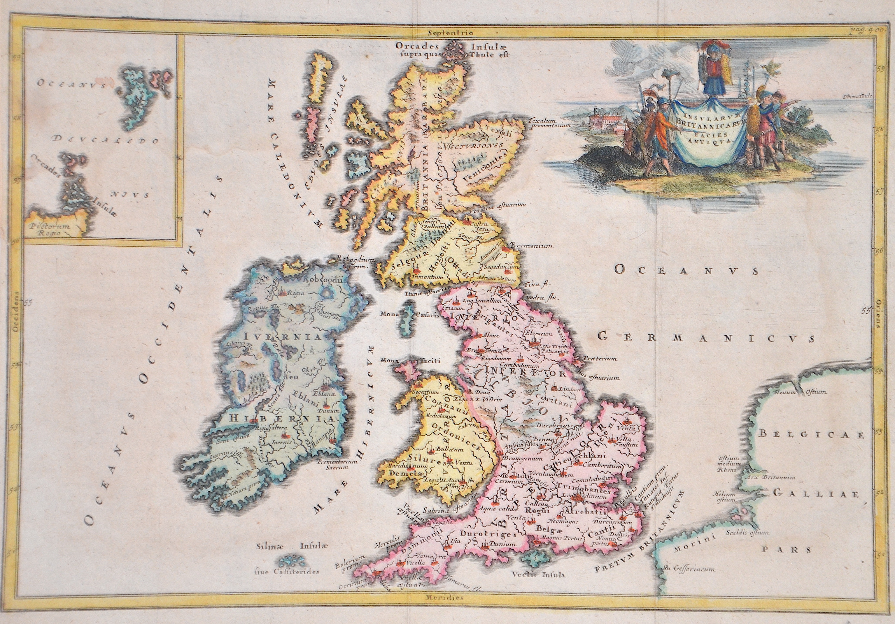 Anonymus Insularum Brittanicarum Facies Antiqua