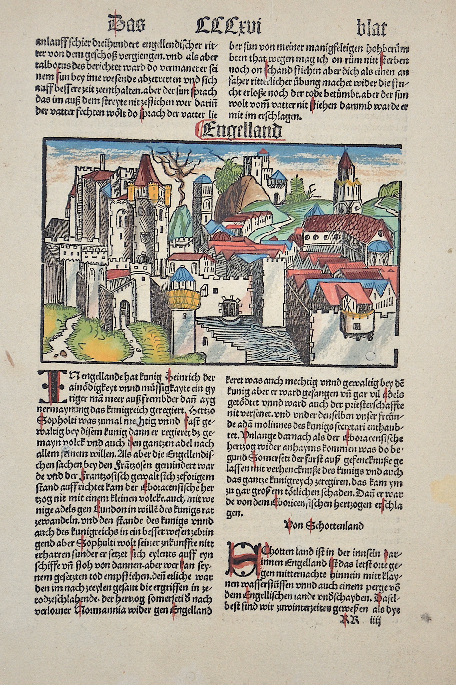 Schönsperger Johann Engelland / Von Hispania