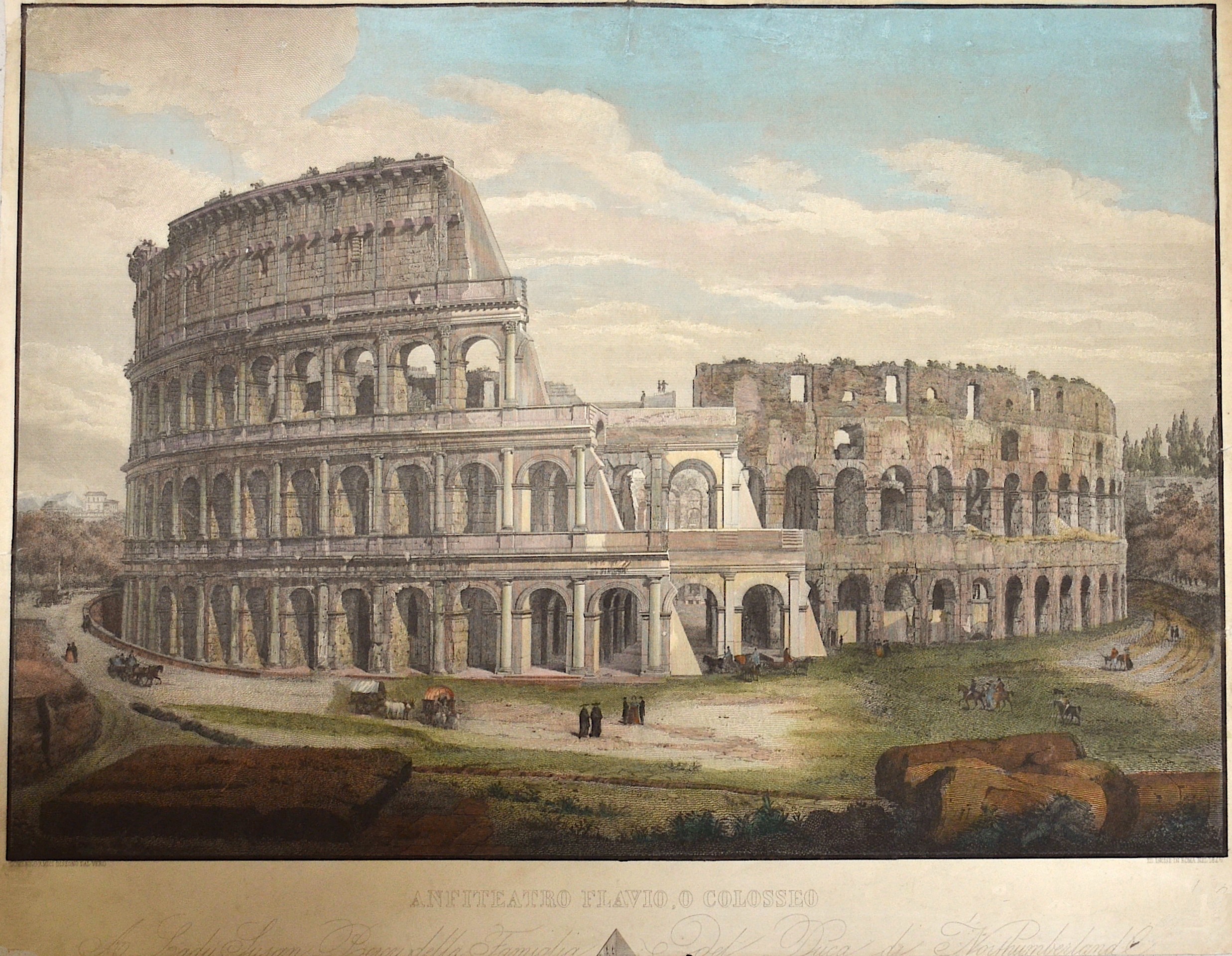 Anonymus  Anfiteatro Flavio, o Colosseo