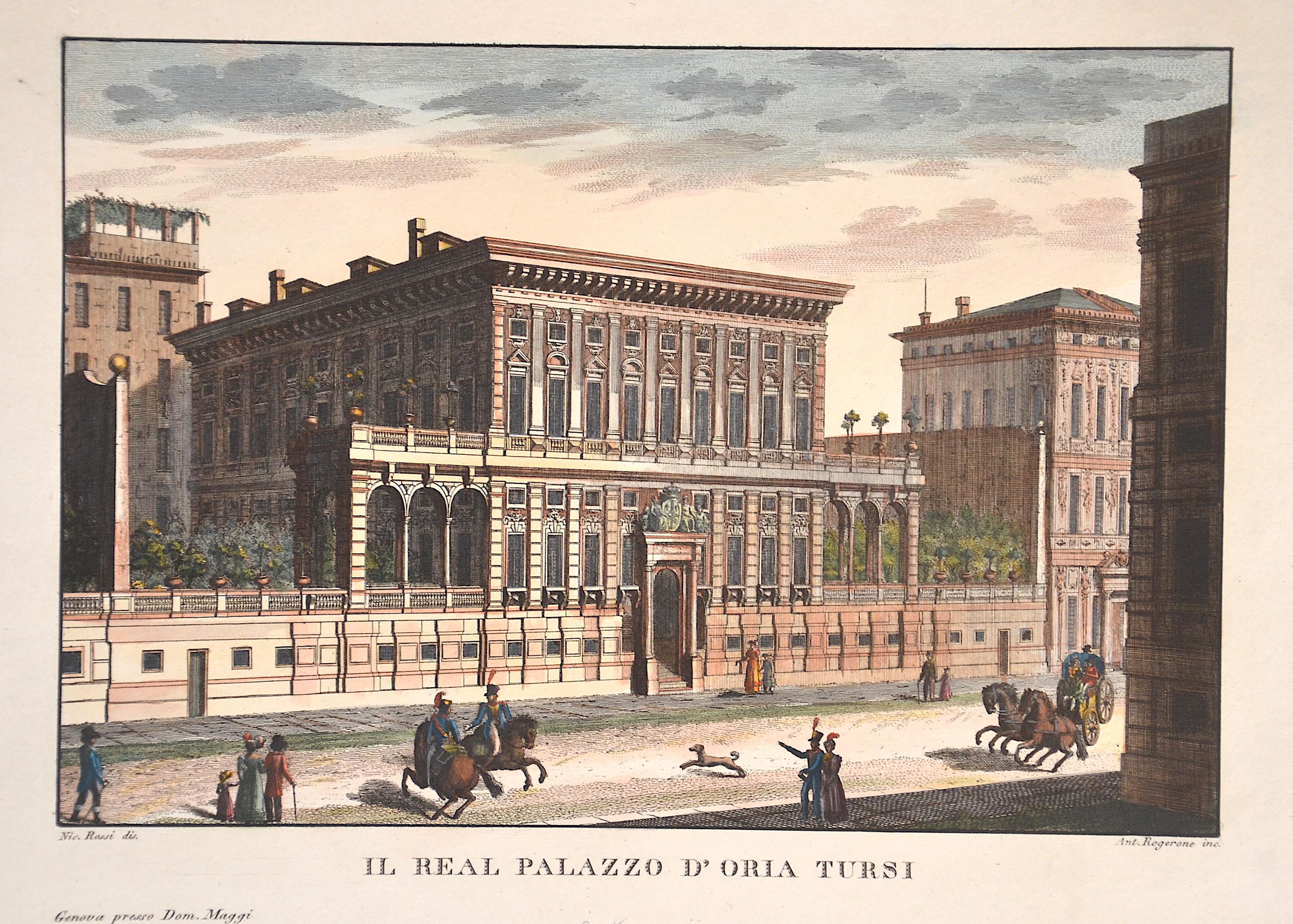 Rossi  Il real Palazzo d’Oria Tursi