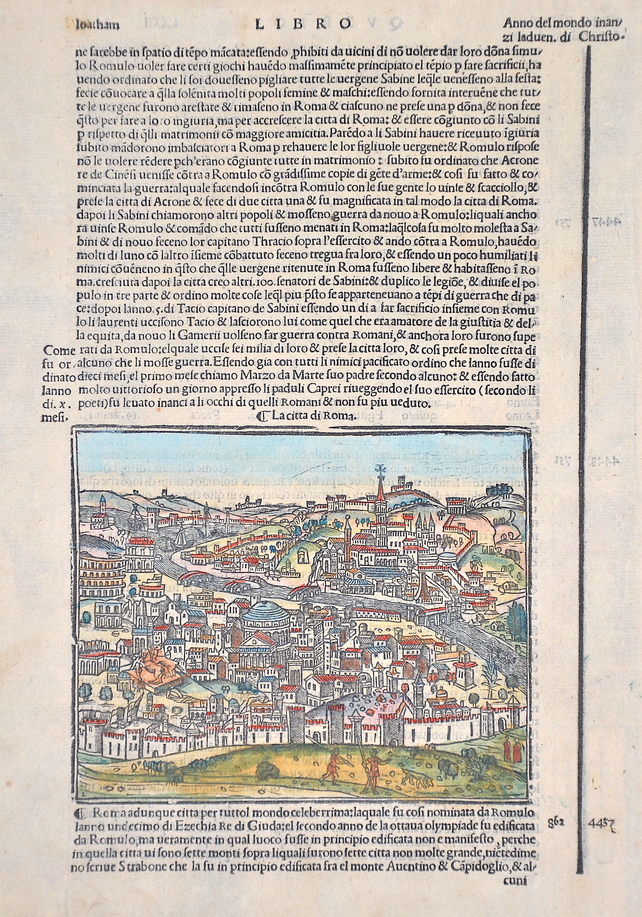 Anonymus La citta di Roma.