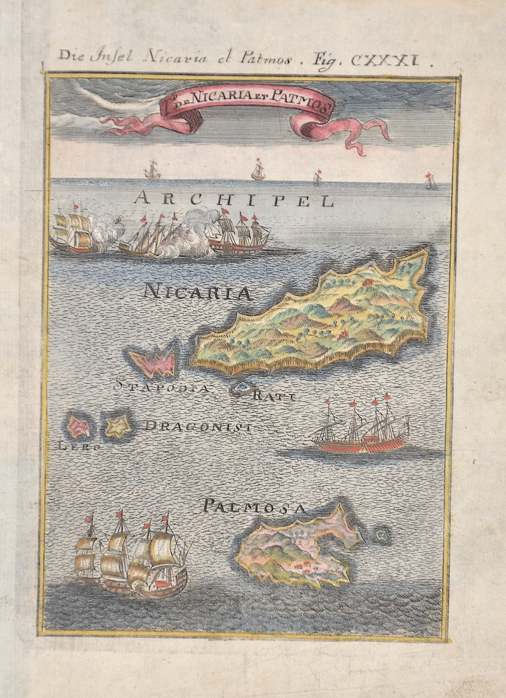 Mallet  Die Insel Nicaria et Patmos/ I de Nicaria et Patmos