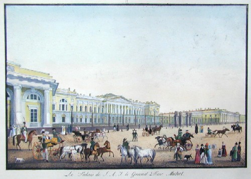 Anonymus  Le Palais de S.A.I. Le grand Duc Michel