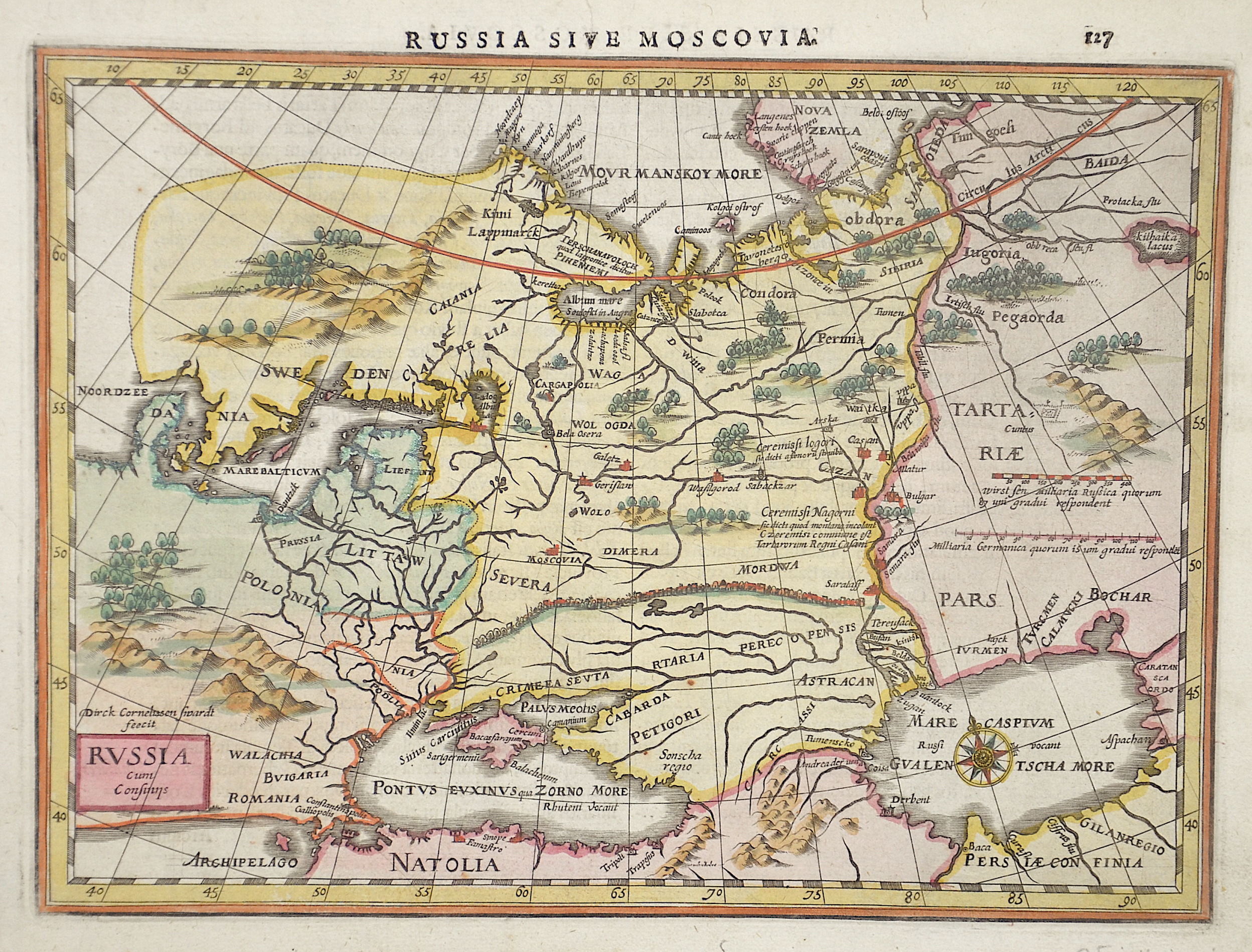 Mercator Gerhard Russia sive Moscovia