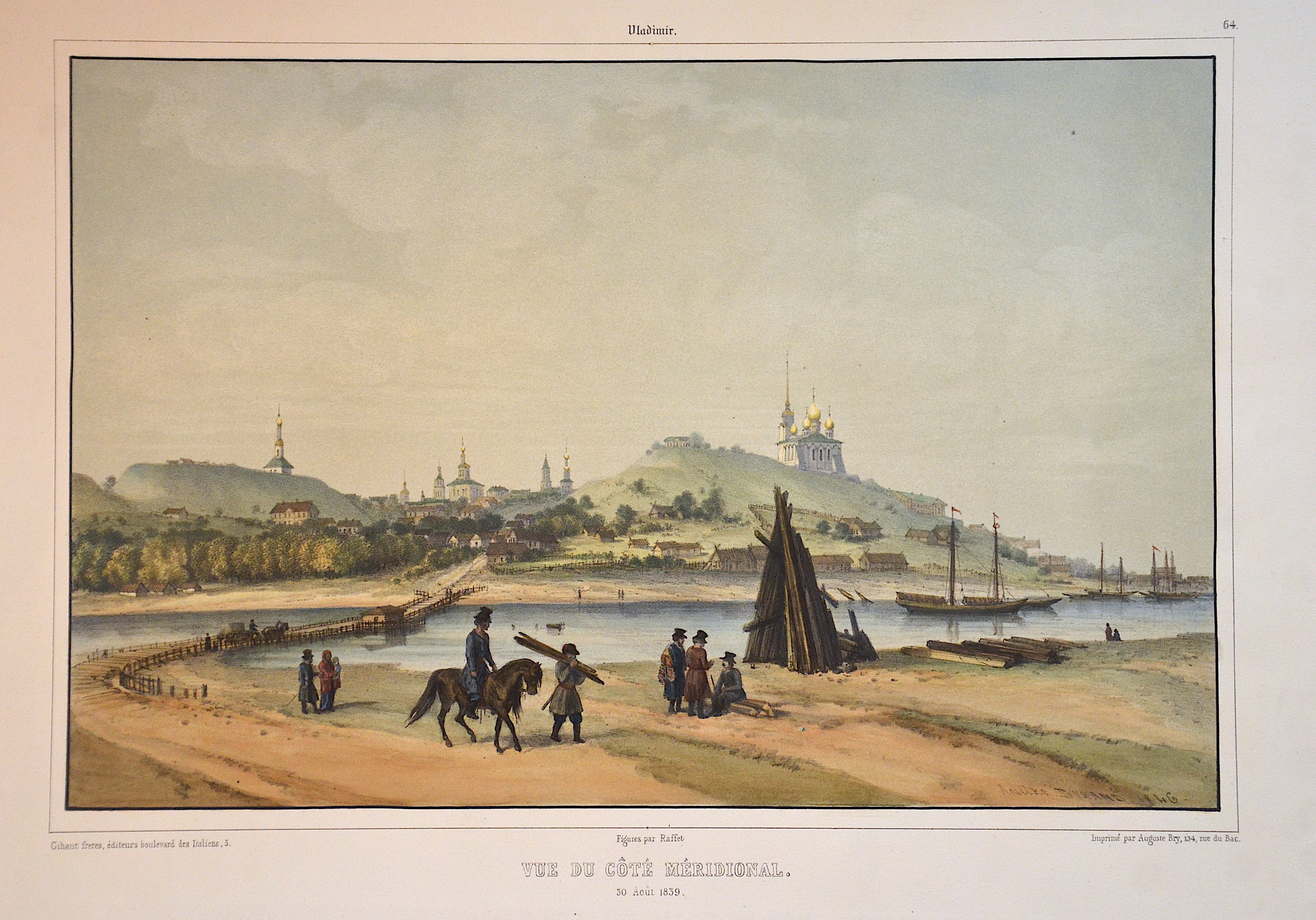 Bry Auguste Vue du Cote Meridional. 30 Aout 1839