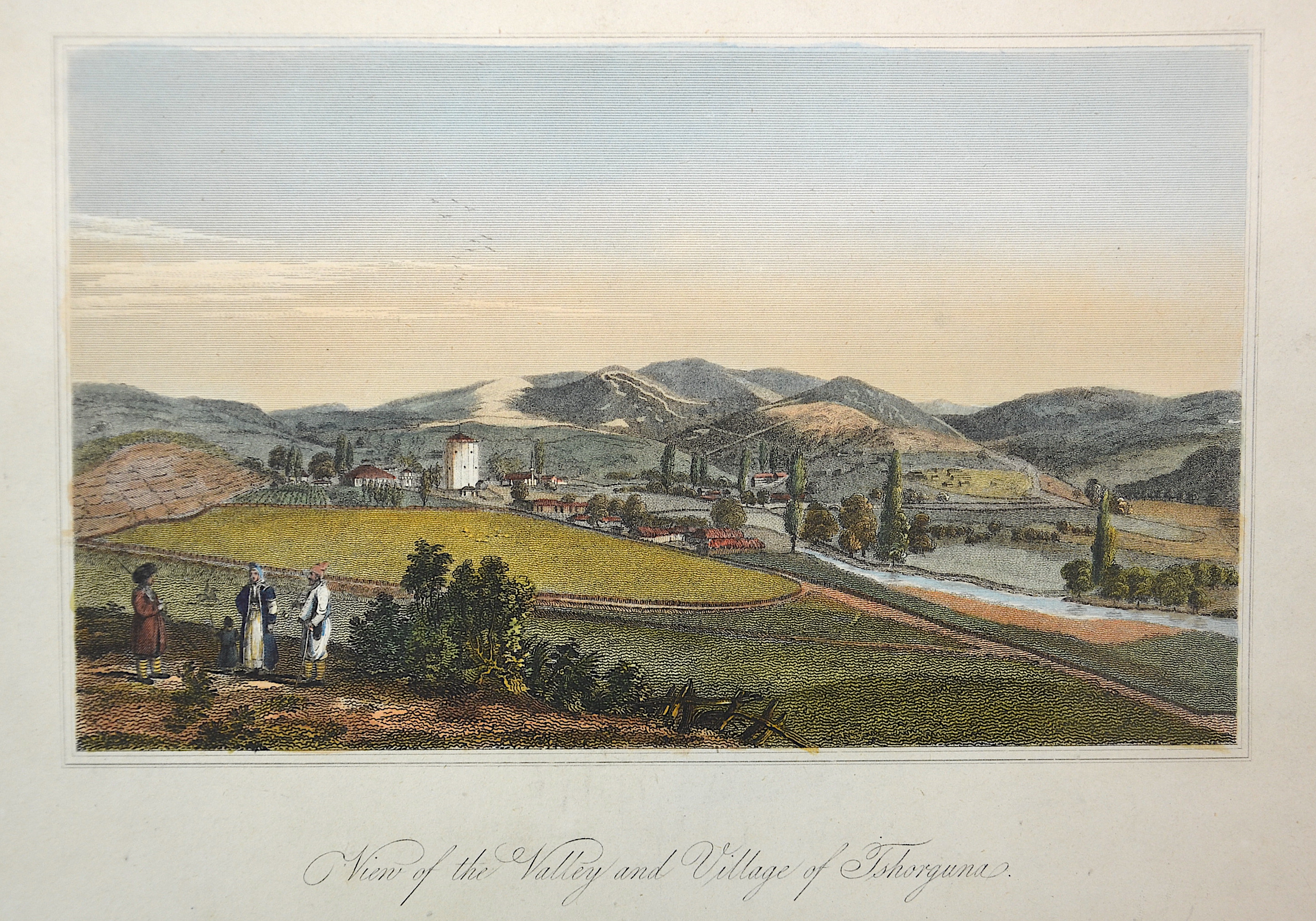 Longman, Hurst, Rees, Orme & Brown  View of the Valley and Village of Tshorguna.