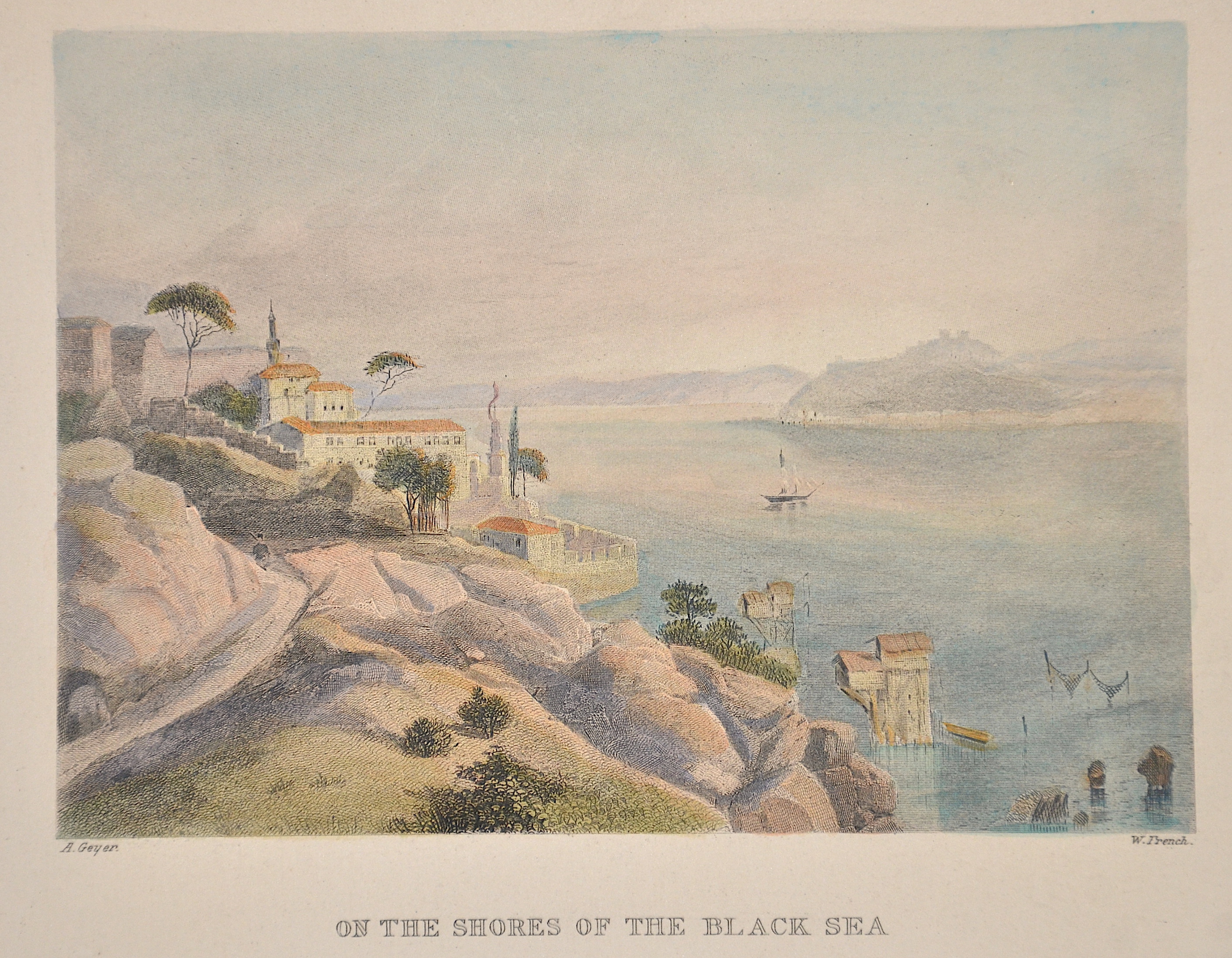 French  On the shores of the Black Sea