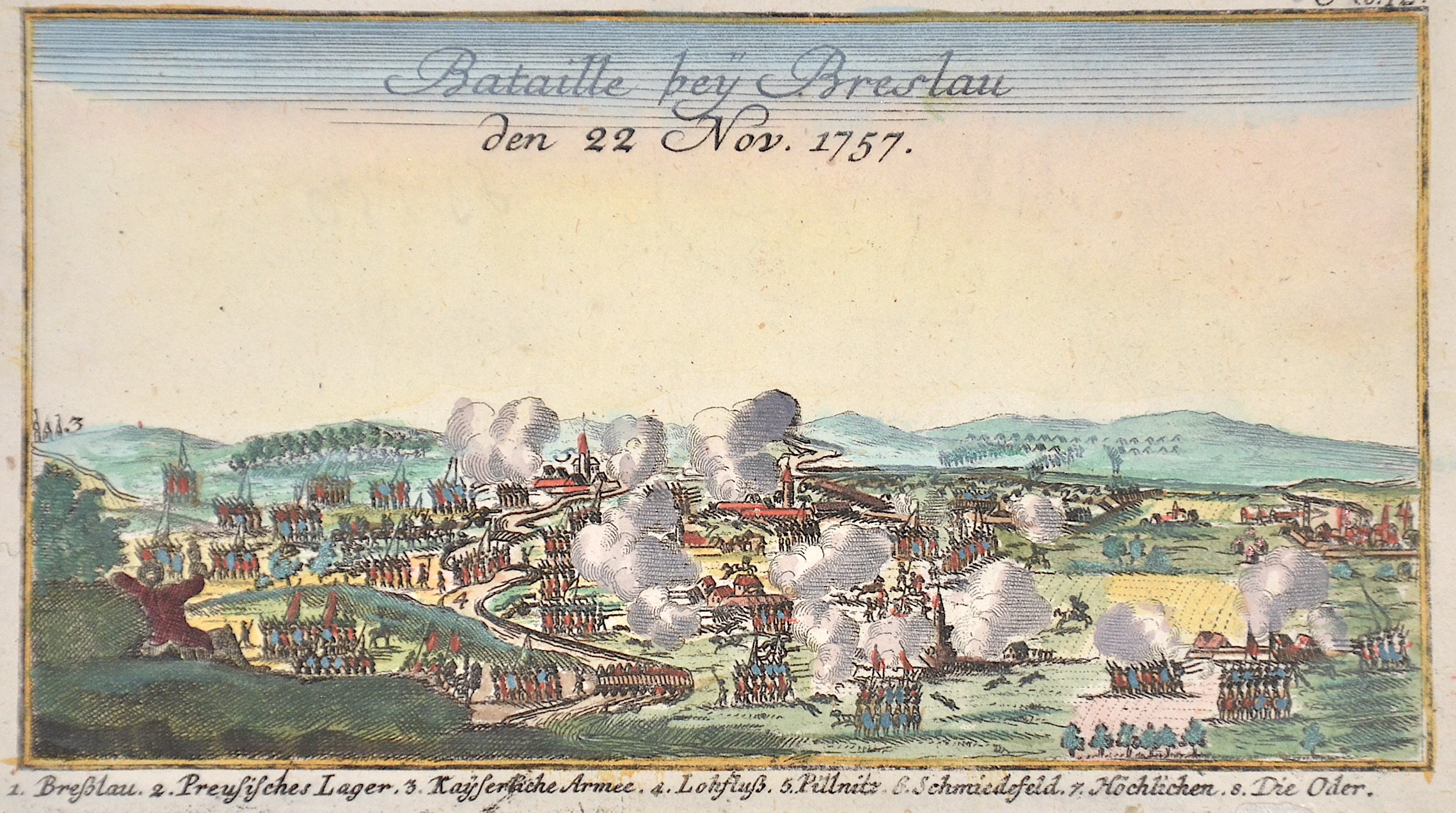 Iochai ben Bataille bey Breslau den 22 Nov 1757.
