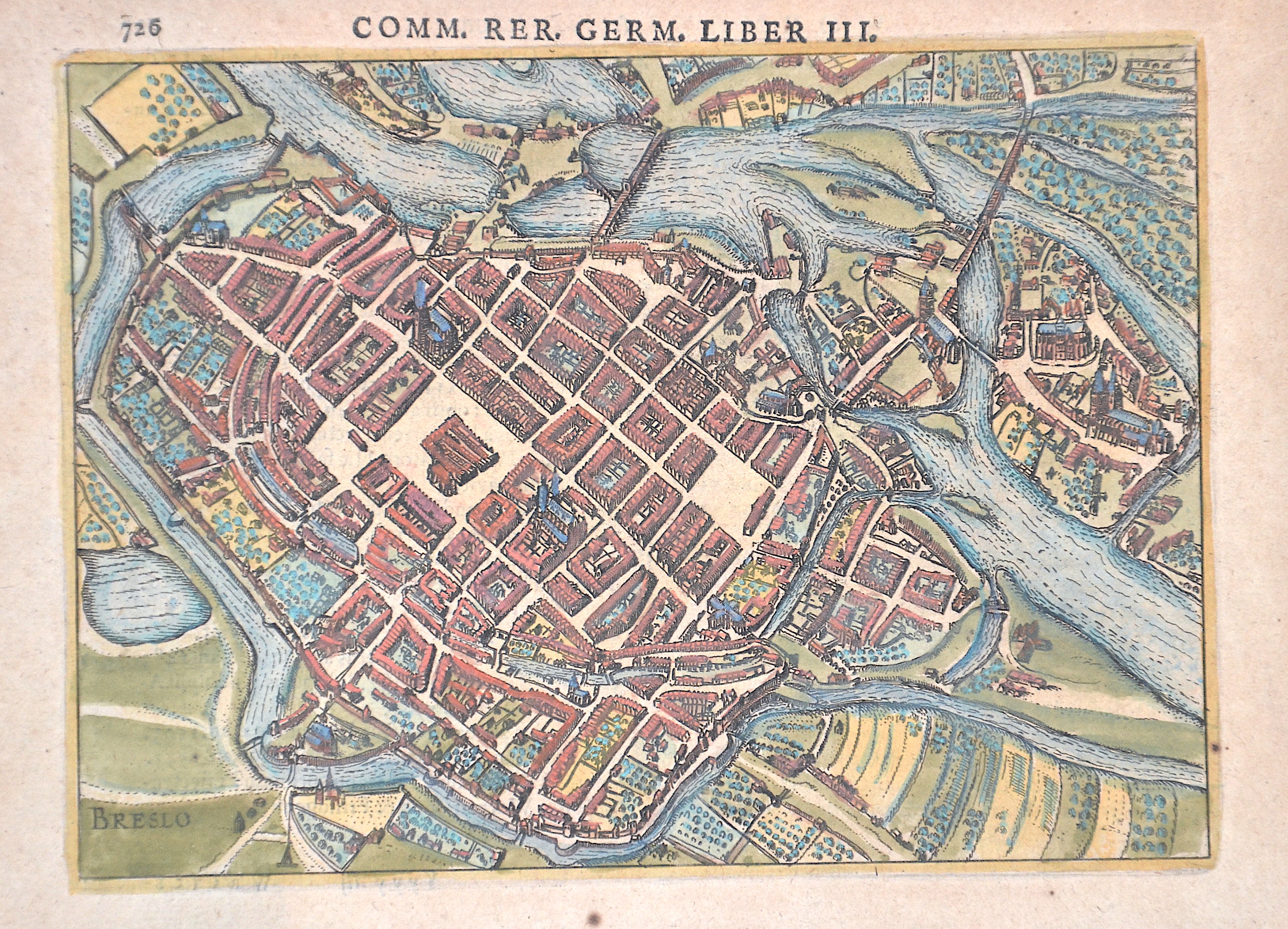 Bertius Breslo /Comm. Rer. Germ. Liber III. 726