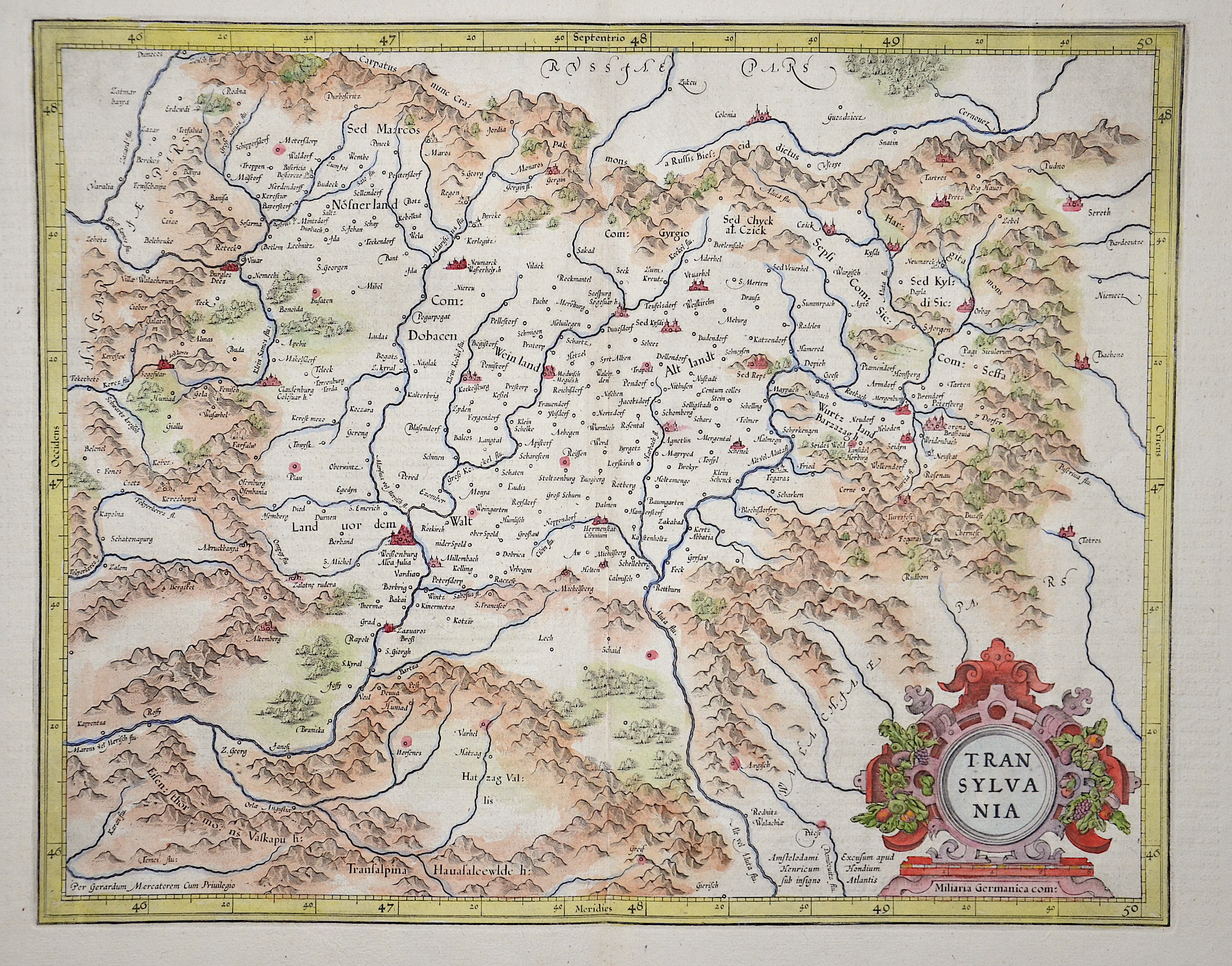 Mercator Gerhard Transylvania