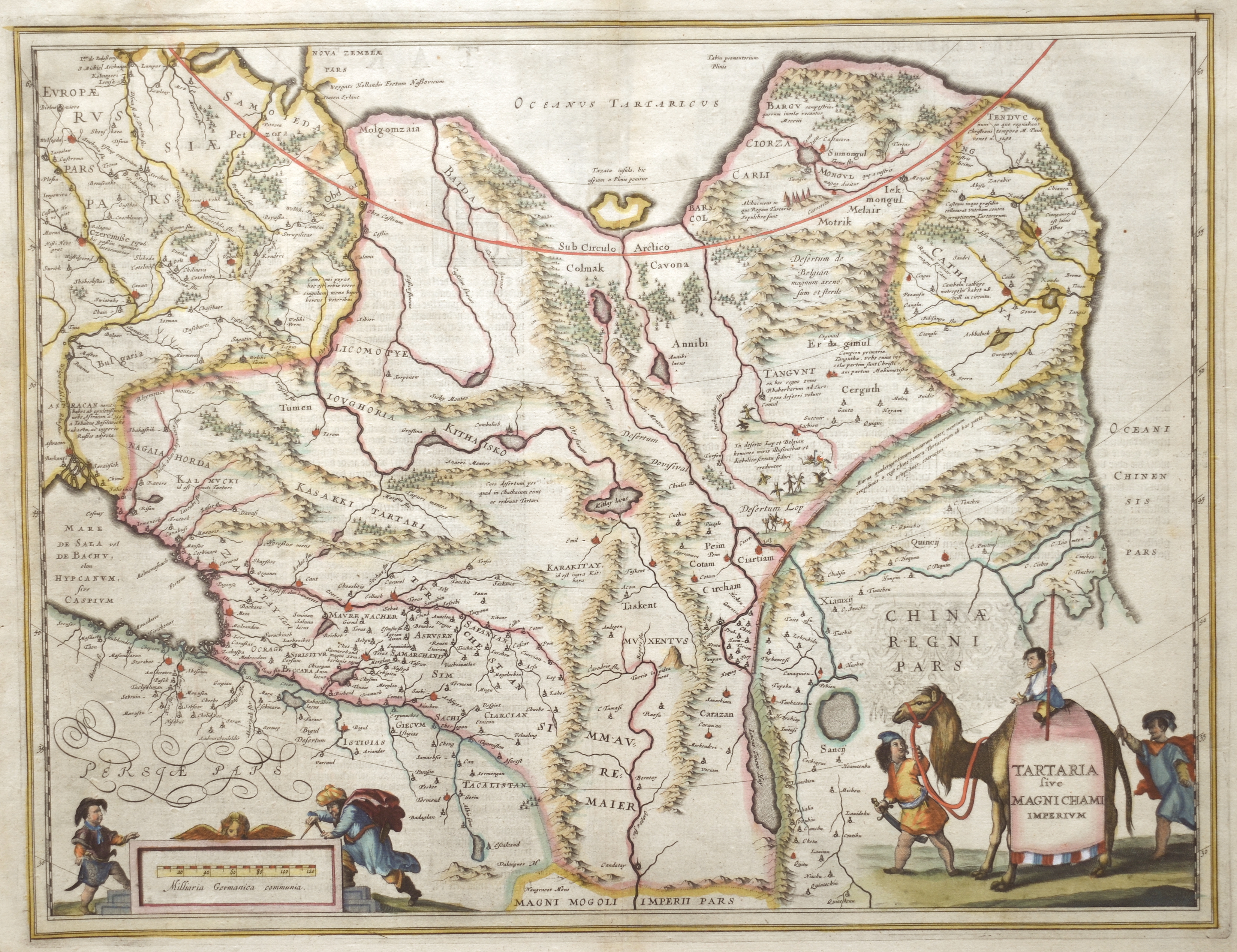 Janssonius/Mercator-Hondius, H. Johann Tartaria sive Magnichami Imperium.