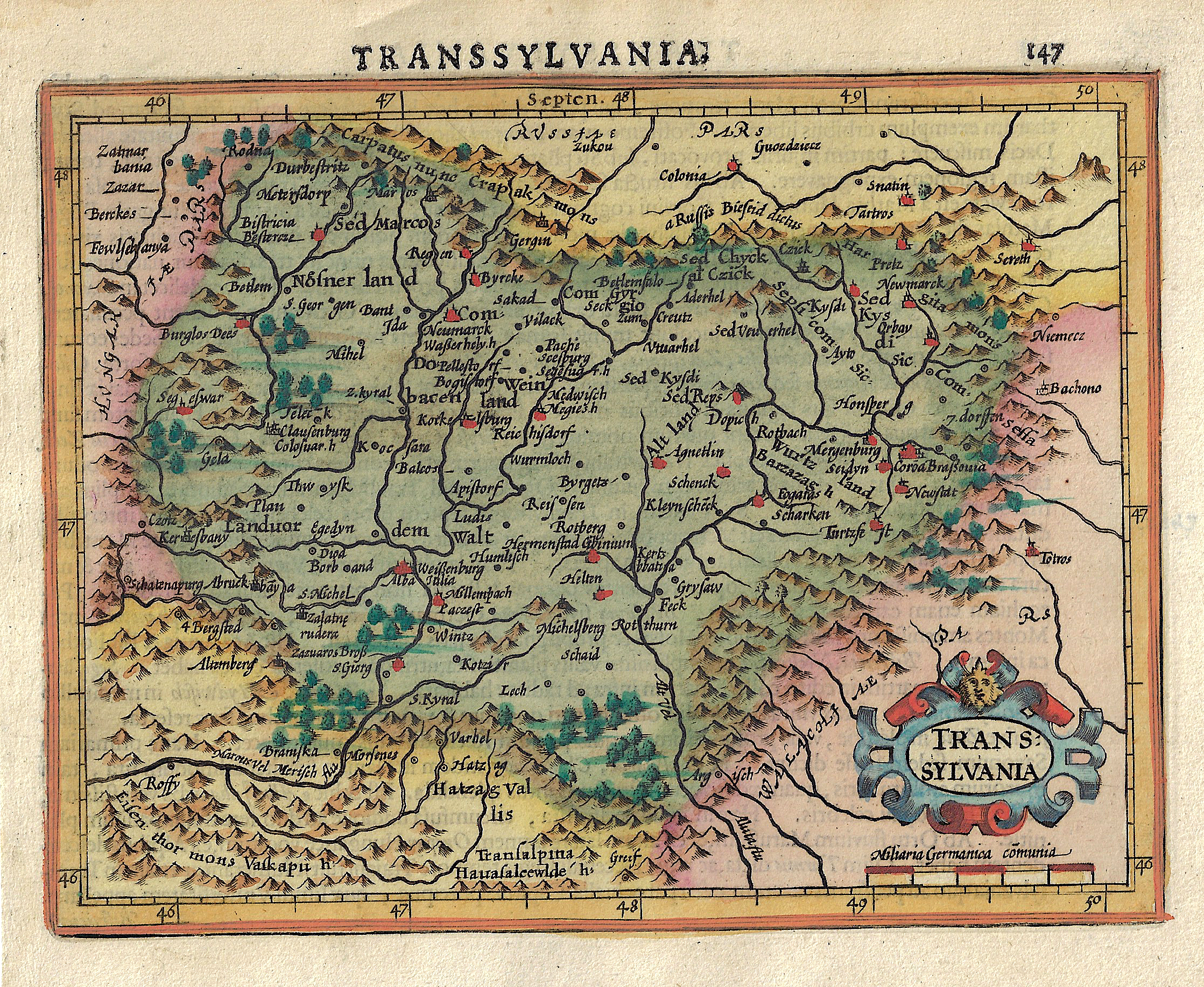 Mercator Gerhard Transsylvania