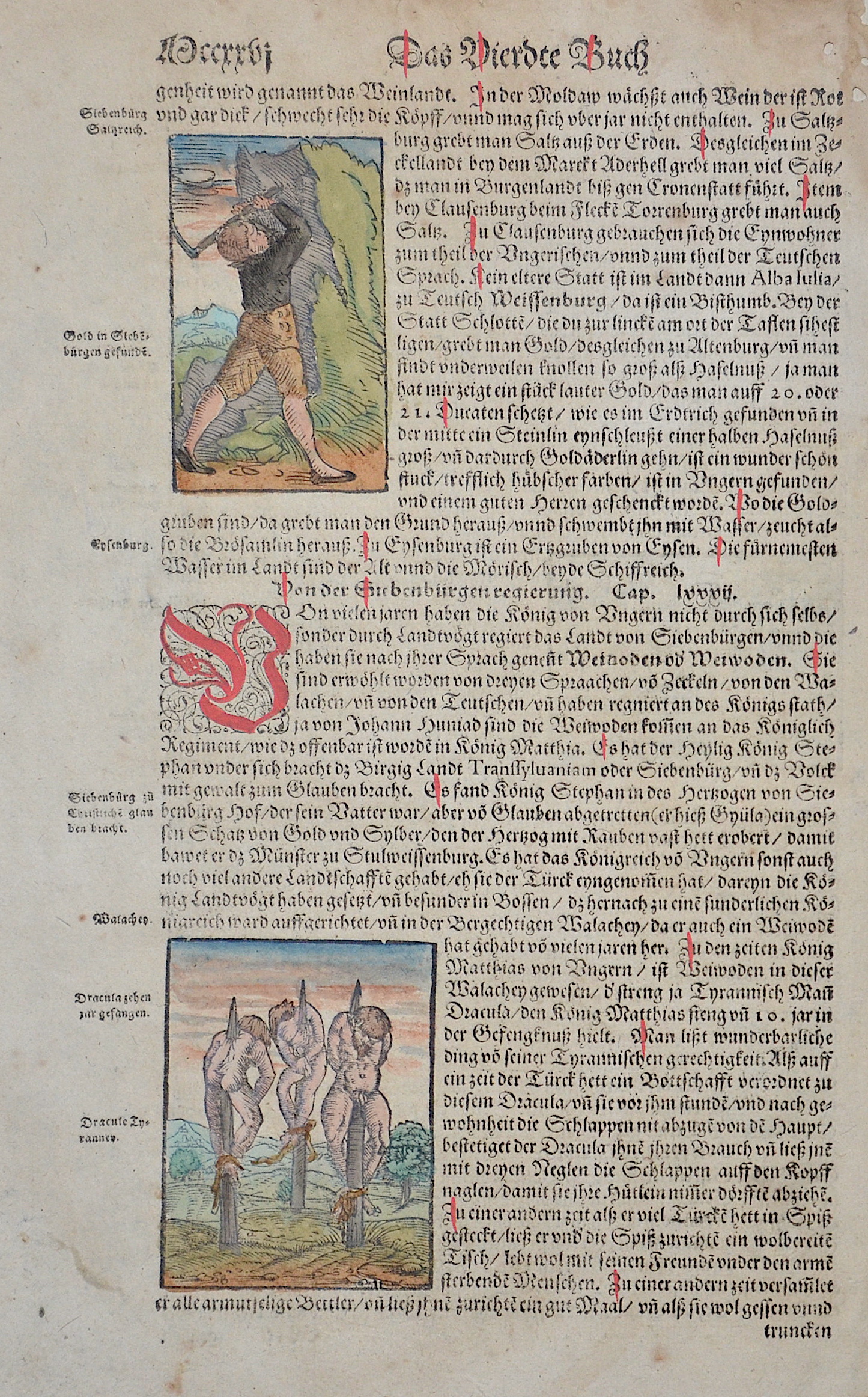 Münster  Das Vierdte Buch / Von der Siebenbürgenregierung.