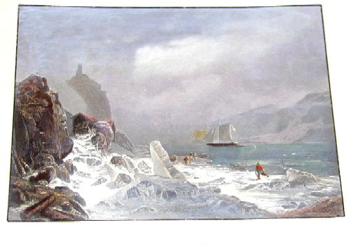 French W. Eisgang an der Norwegischen Küste