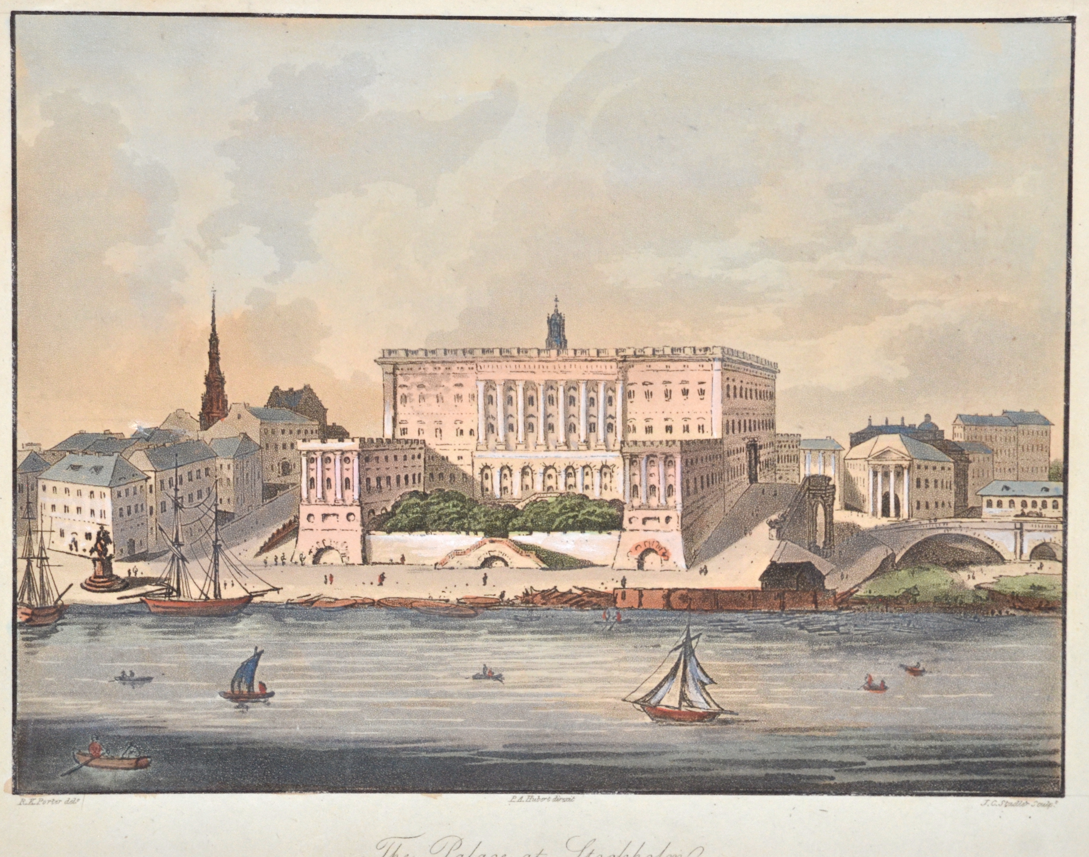 Stadler J.C. The Palace at Stockholm.