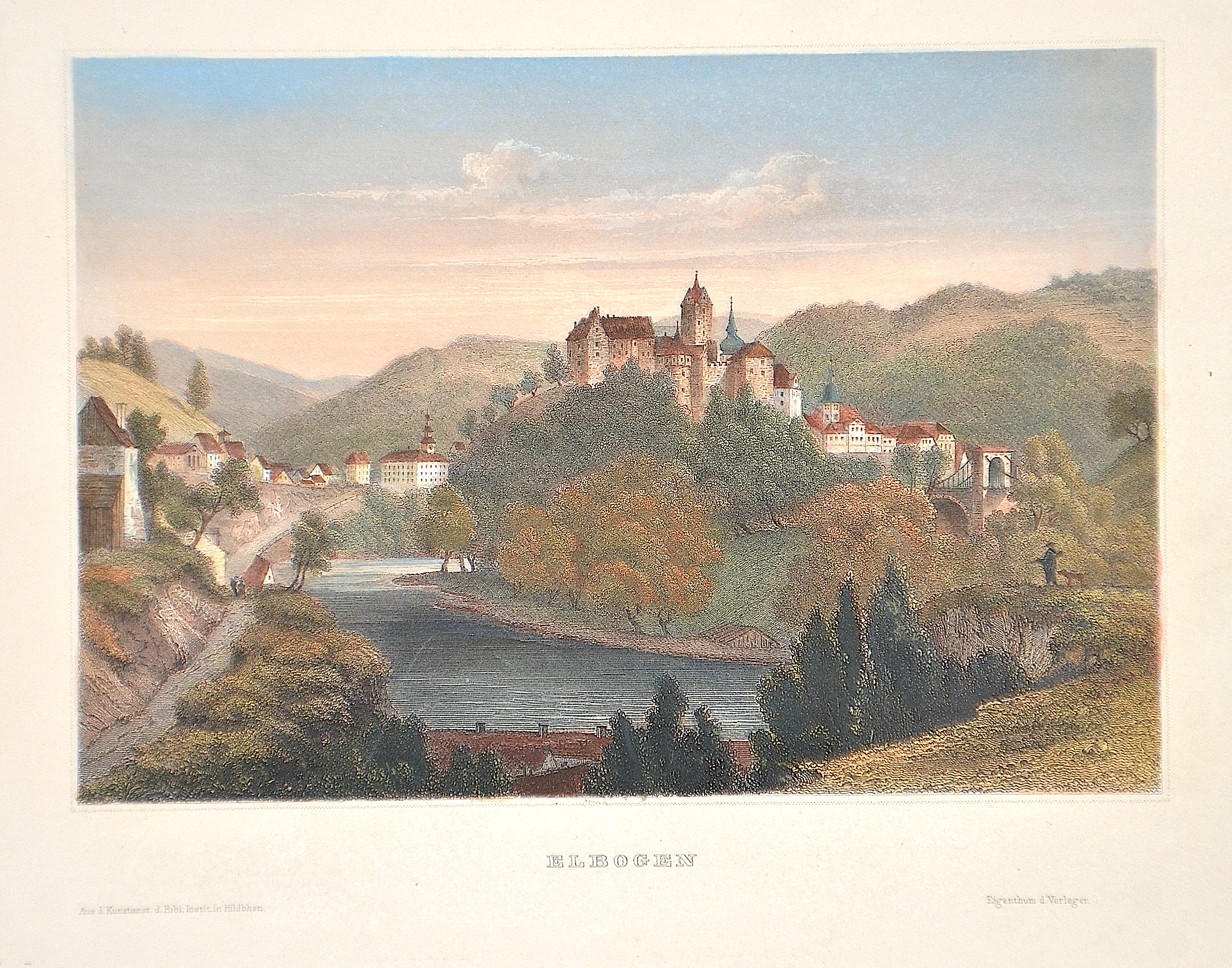 Kunstanstalt Hildburghausen Elbogen (Loket)