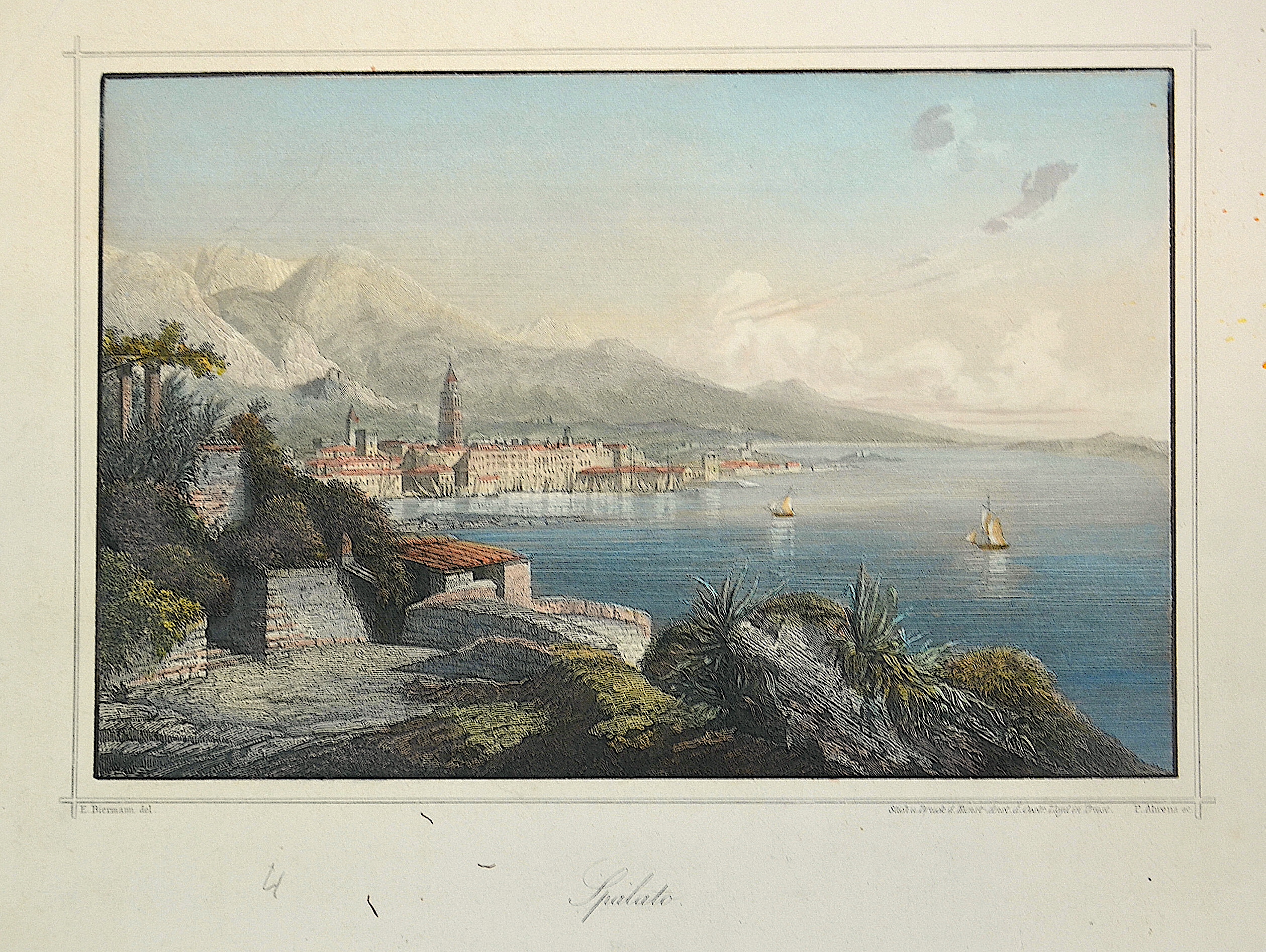 Kunstanstalt d. Oestr. Lloyd Spalato.