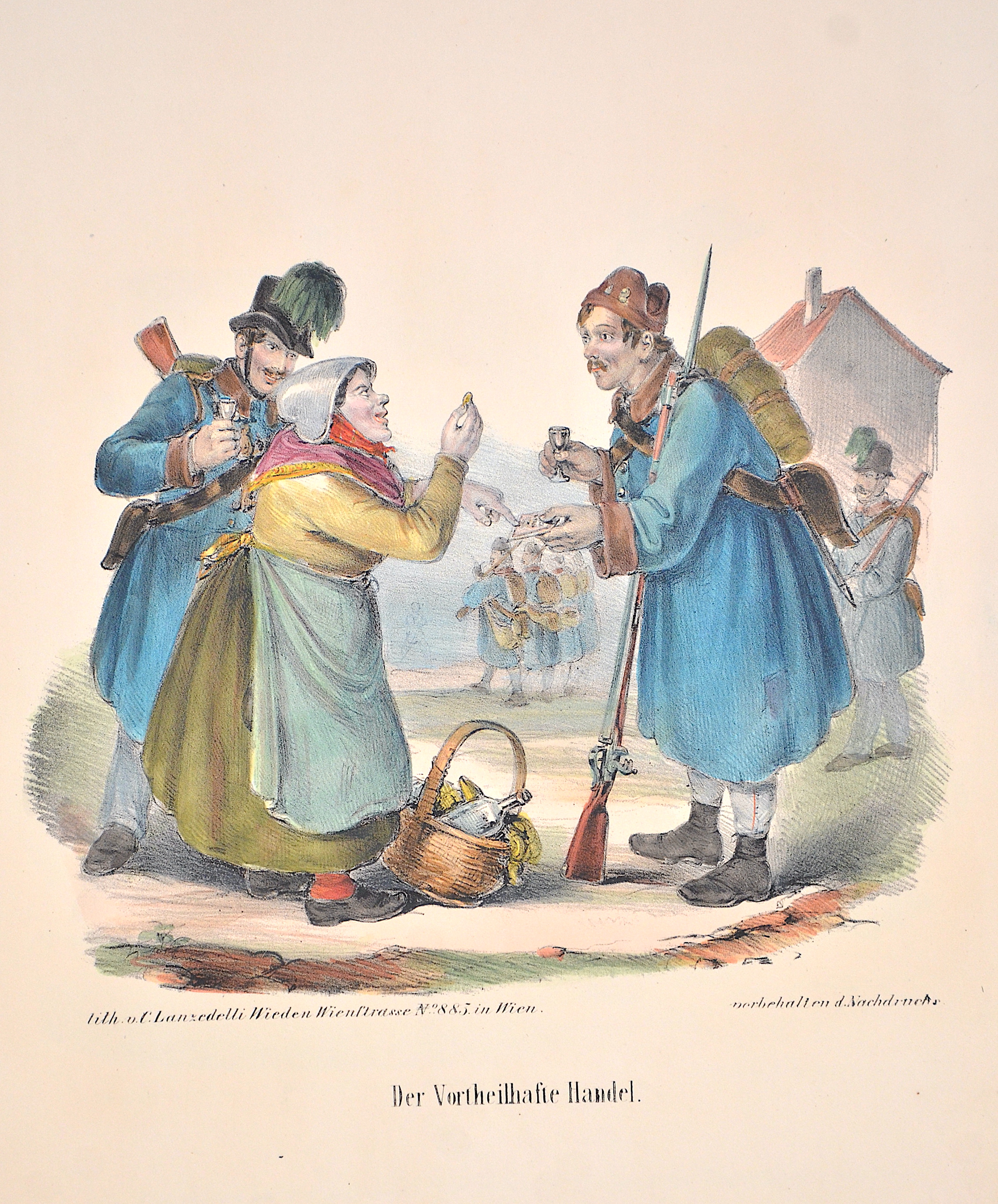 Lanzedelli Carl Der Vortheilhafte Handel.