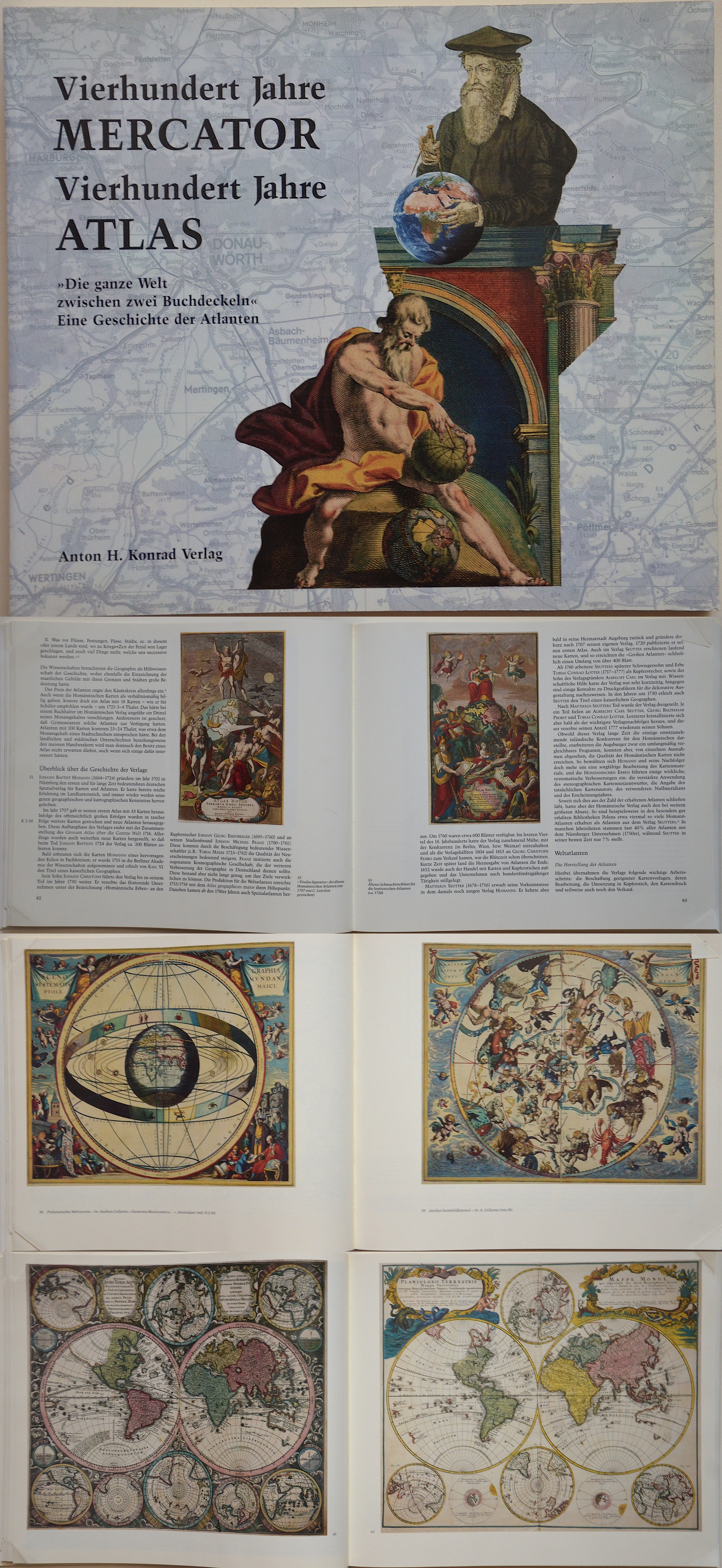 Anton H. Konrad Verlag  Vierhundert Jahre Mercator Vierhundert Jahre Atlas