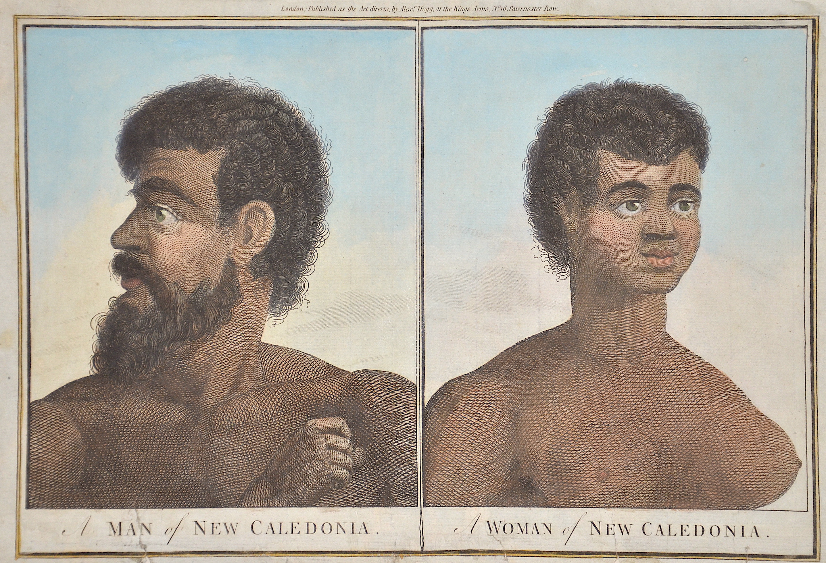 Hogg Alexander Man of New Caledonia/ Woman of New Caledonia