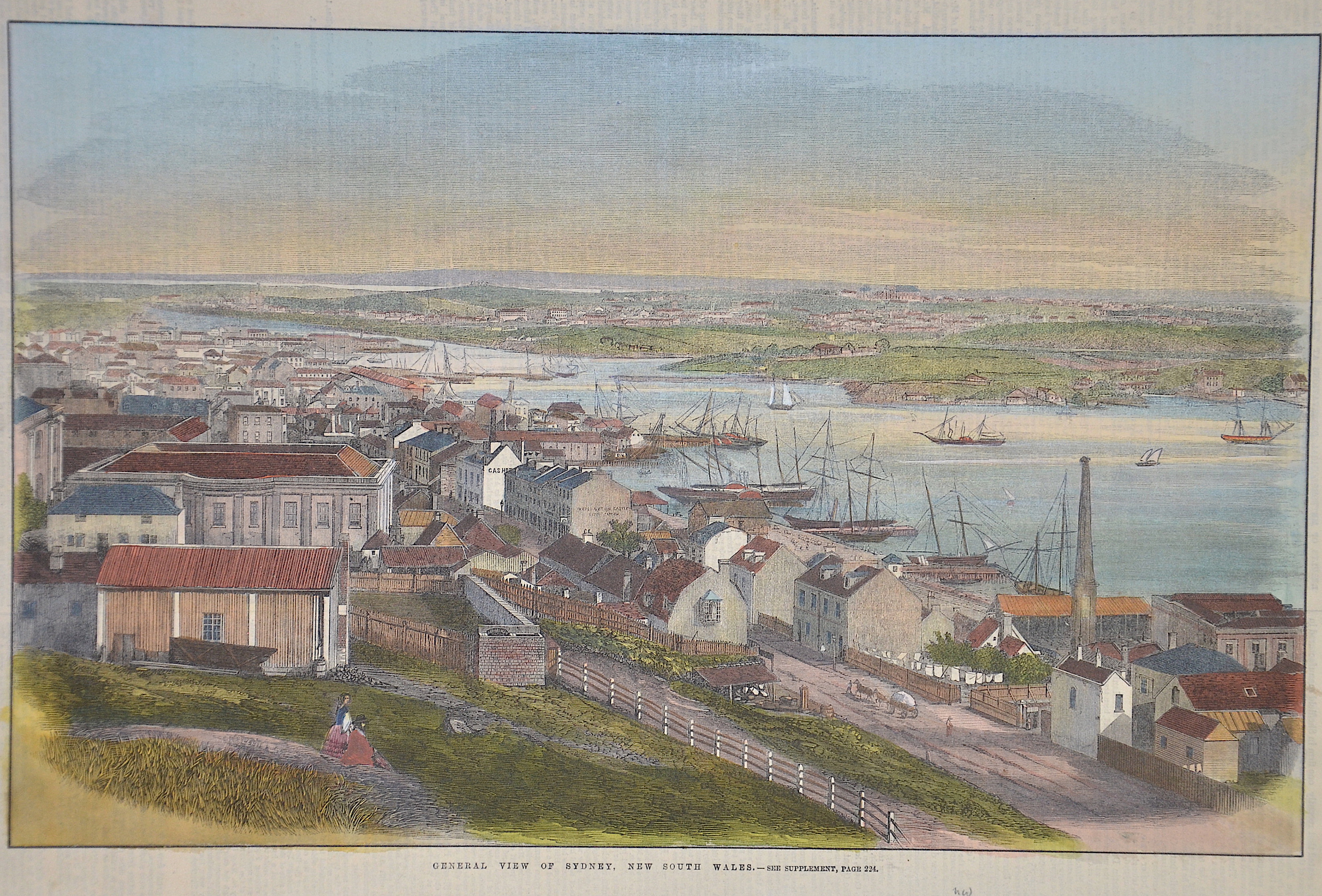 Anonymus  General view of Sydney, New South Wales