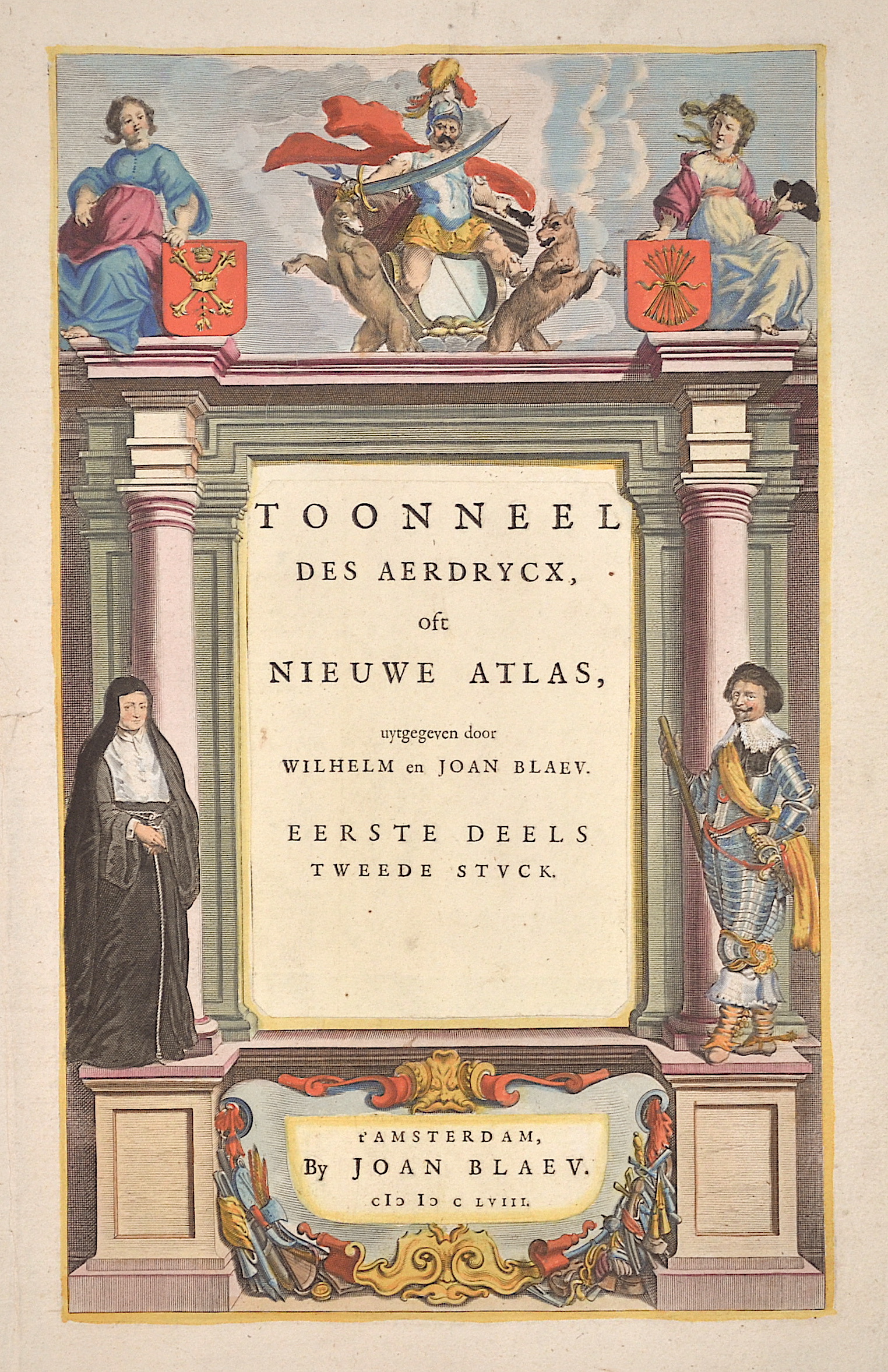 Blaeu Willem Janszoon Toonneel de Aerdrycx oft nieuwe Atlas
